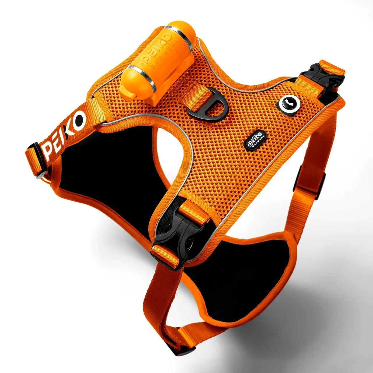 PEIKO® Quickleash™ Dogharness With Built-in Retractable Dog Leash