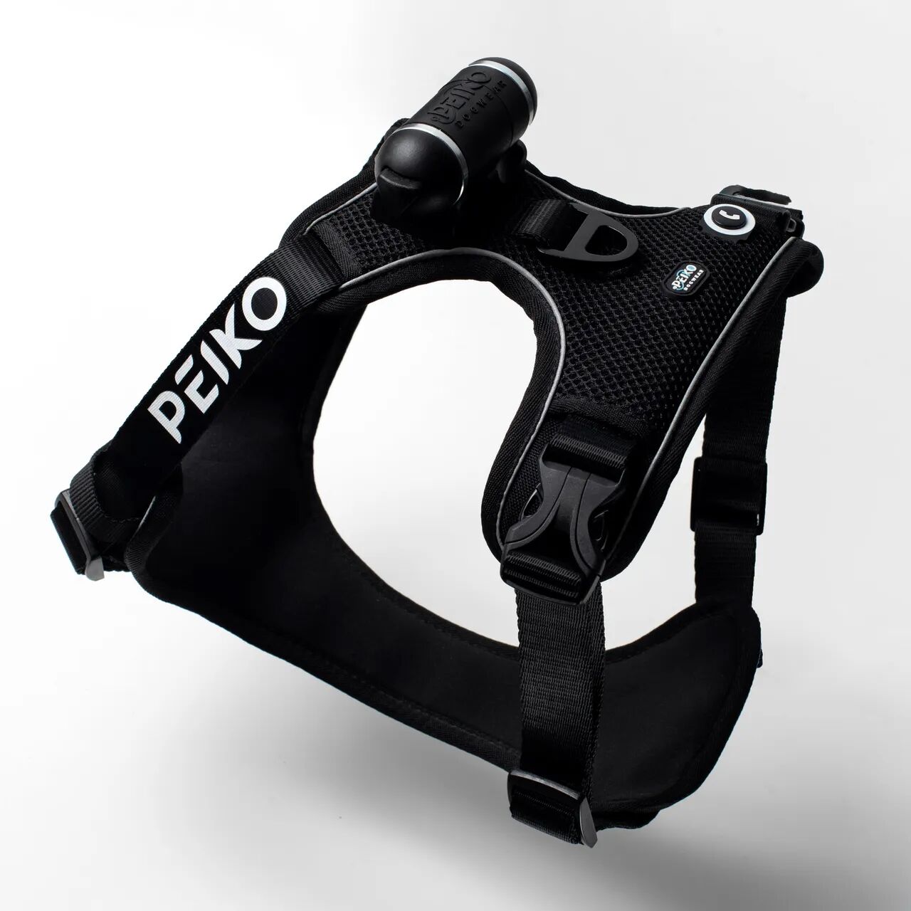 PEIKO® Quickleash™ Dogharness With Built-in Retractable Dog Leash