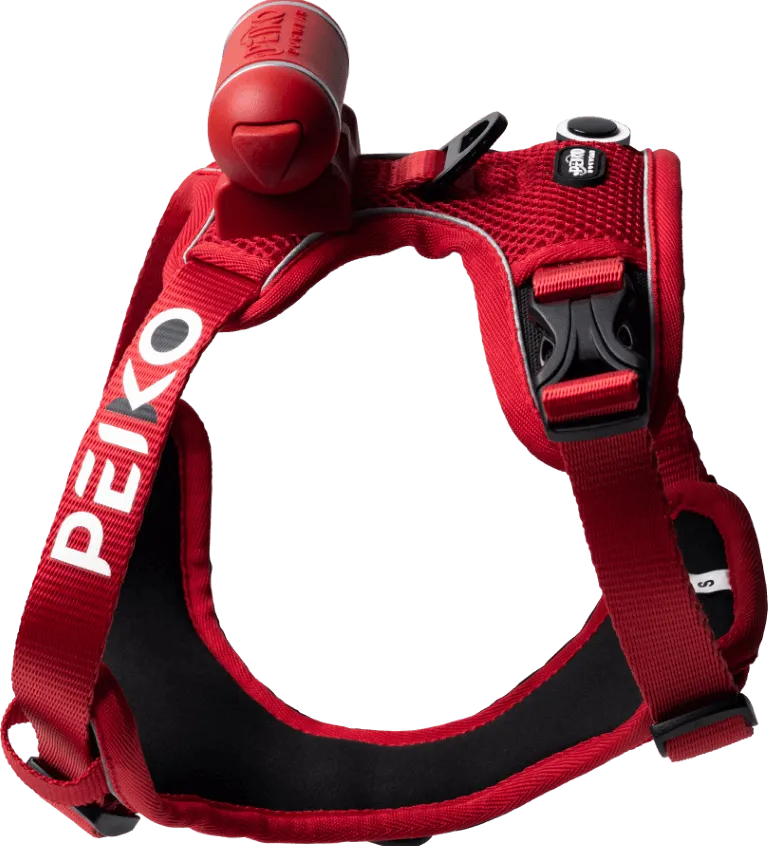 PEIKO® Quickleash™ Dogharness With Built-in Retractable Dog Leash